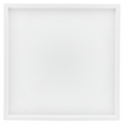 코스모폴리탄 화이트 사각 접시