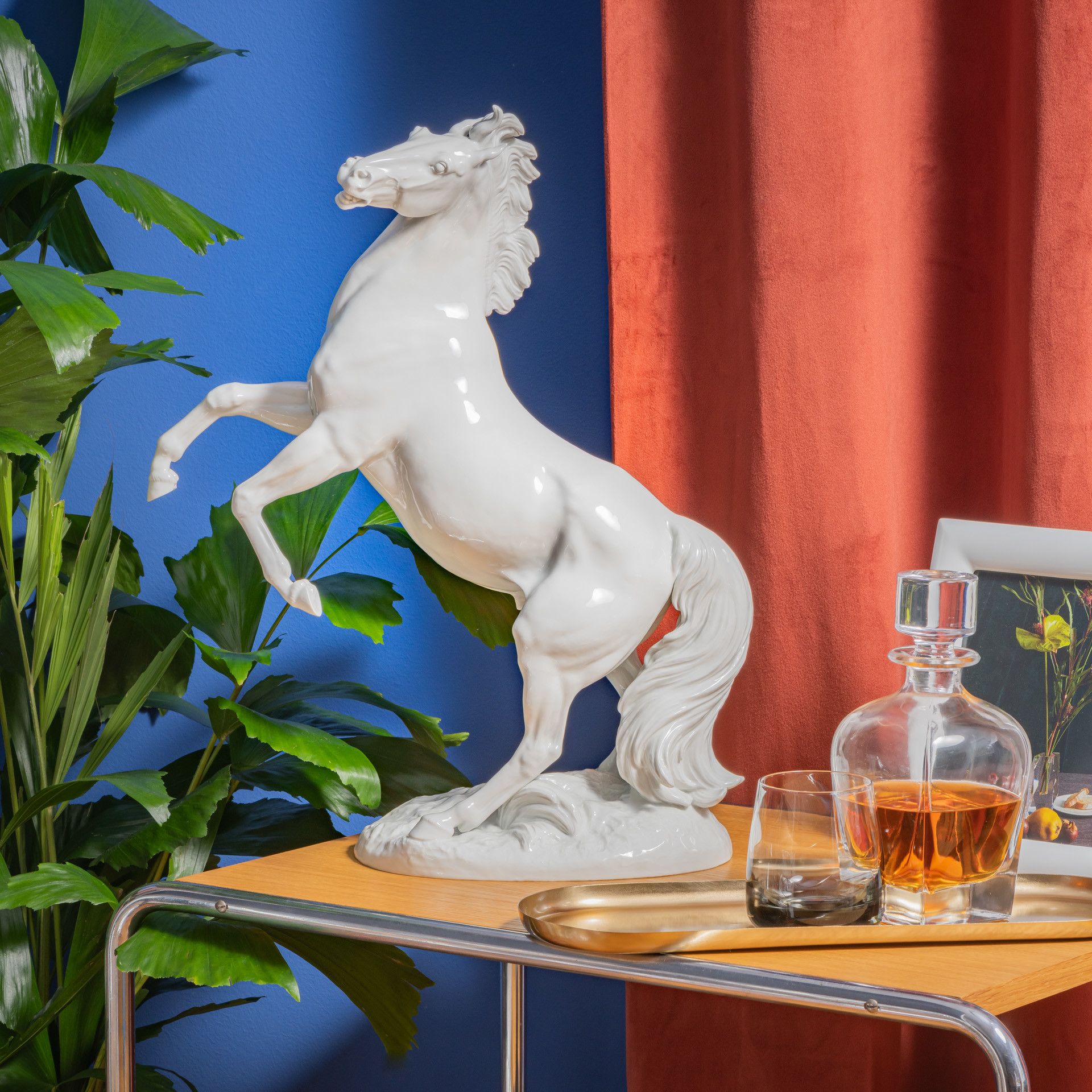 SINGLE FIGURINE HORSE "MAESTOSO"