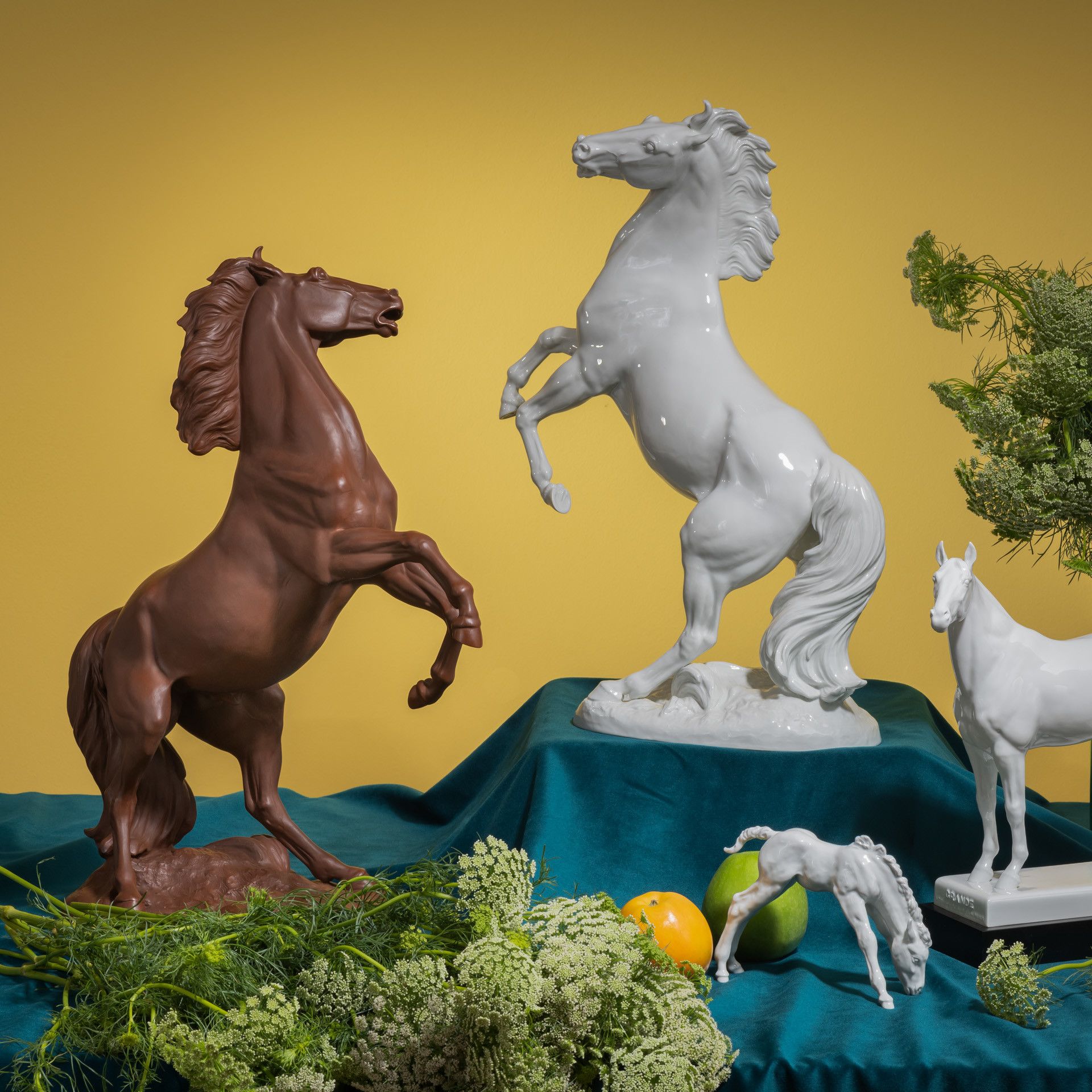 SINGLE FIGURINE HORSE "MAESTOSO"