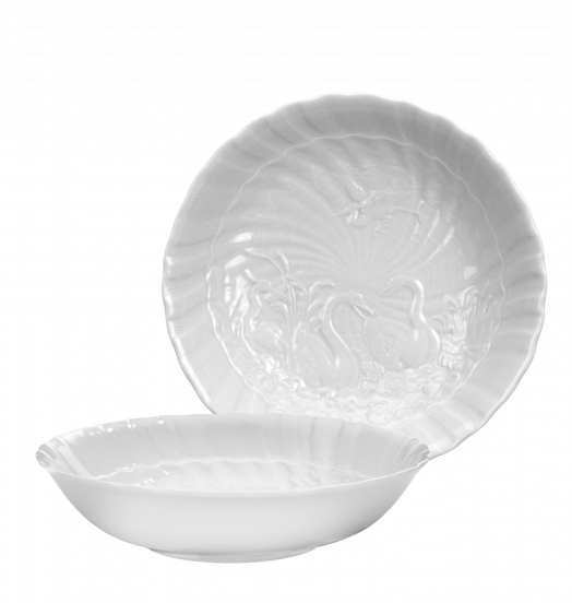 SWAN SERVICE DESSERT BOWL SET