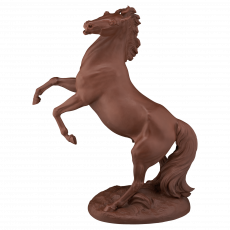 SINGLE FIGURINE HORSE NAMED MAESTOSO, BOETTGER STONEWARE