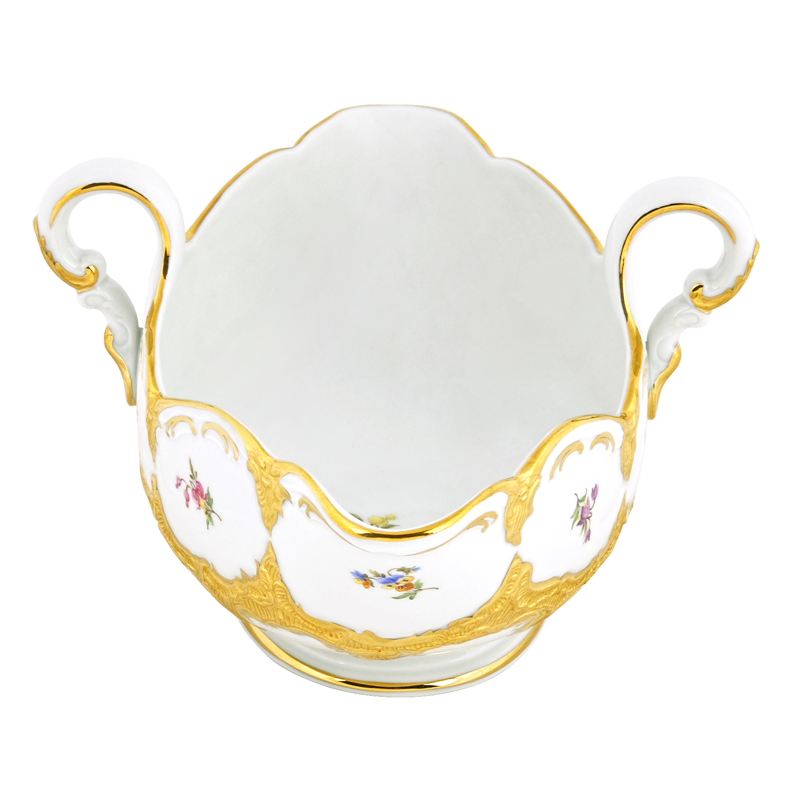 B-FORM 플라워 골드 그레이비 보트