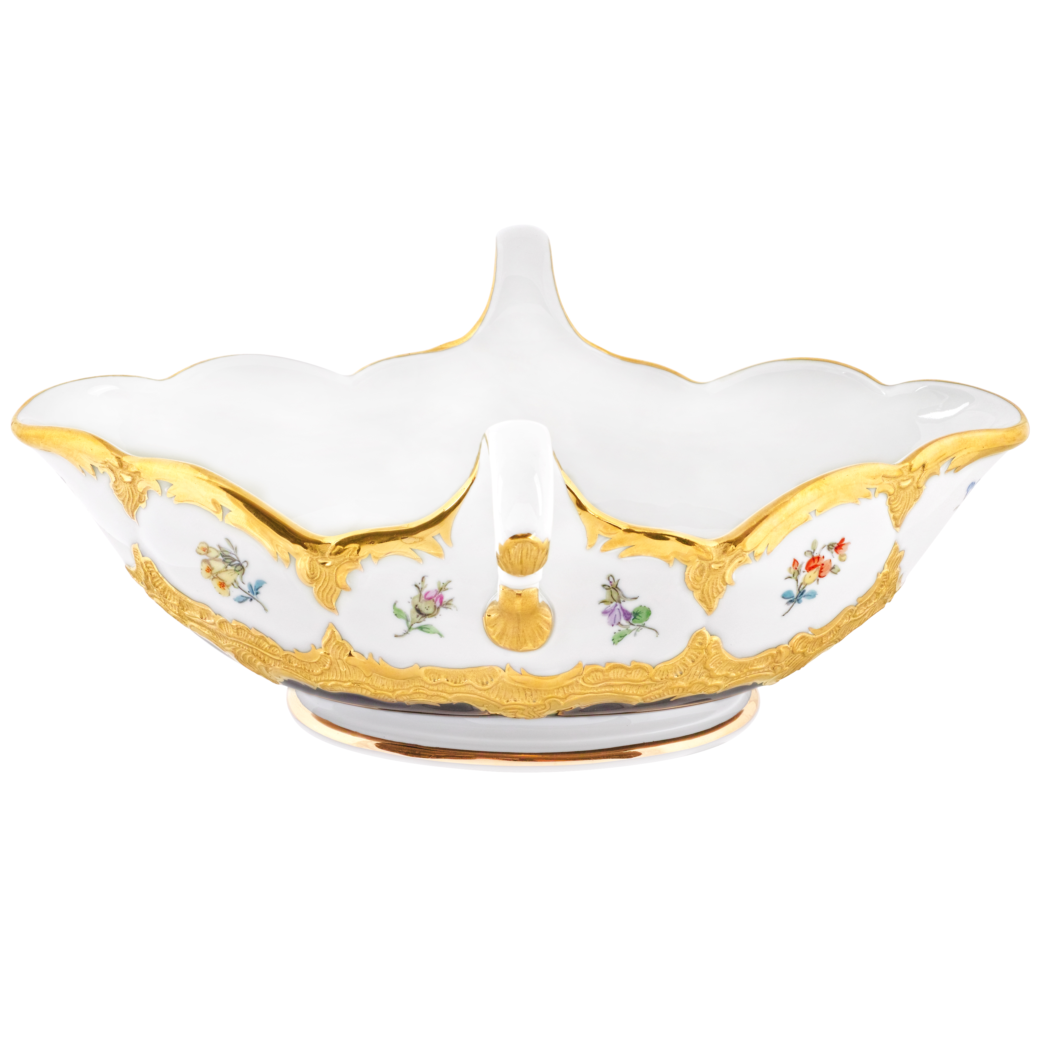 B-FORM 비폼 플라워 블루 그레이비 보트