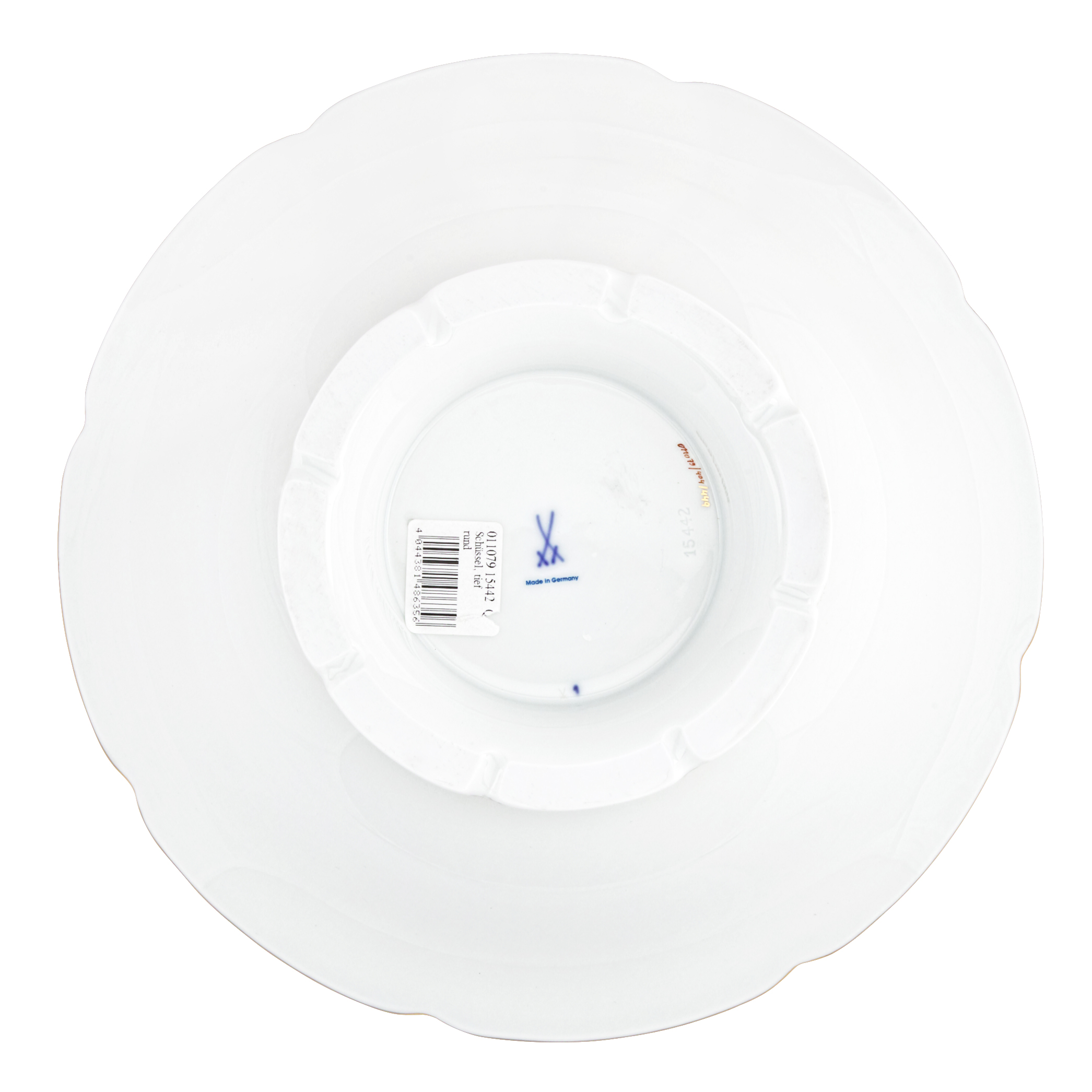 B-FORM 비폼 플라워 블루 라운드 보울