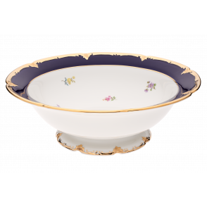 B-FORM 비폼 플라워 블루 라운드 보울