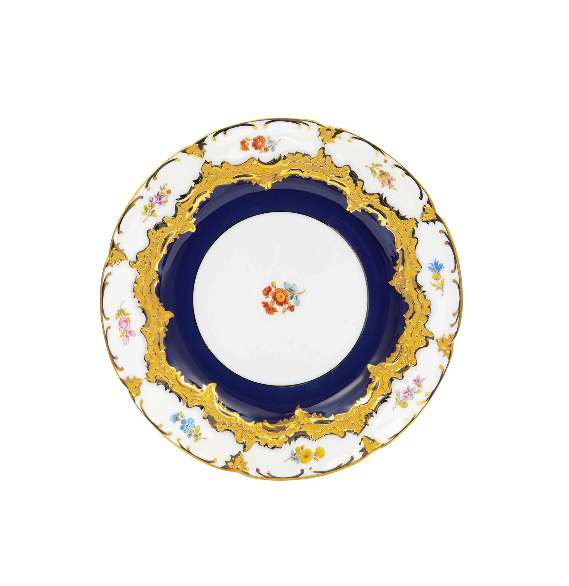 B-FORM 비폼 플라워 블루 플레이트 (S)