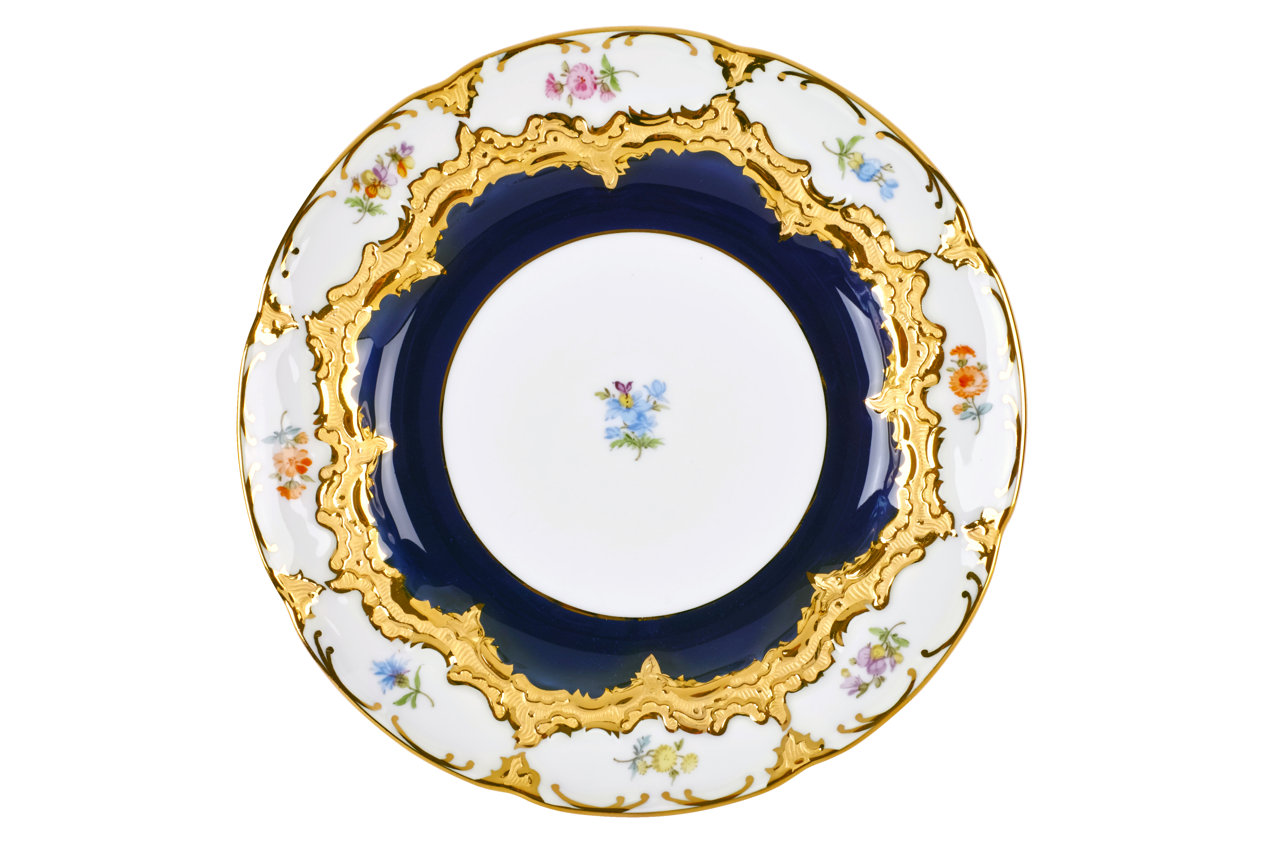 B-FORM 비폼 플라워 블루 플레이트 (S)