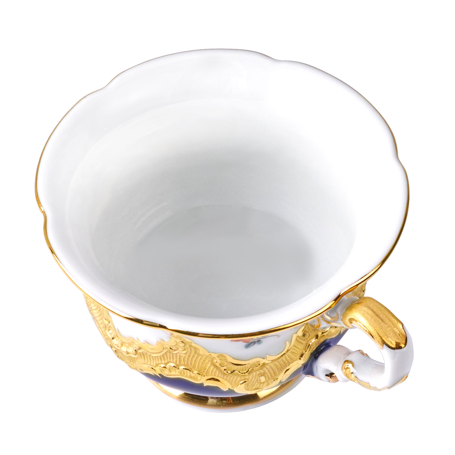 B-FORM 비폼 플라워 블루 에스프레소 컵 앤 소서