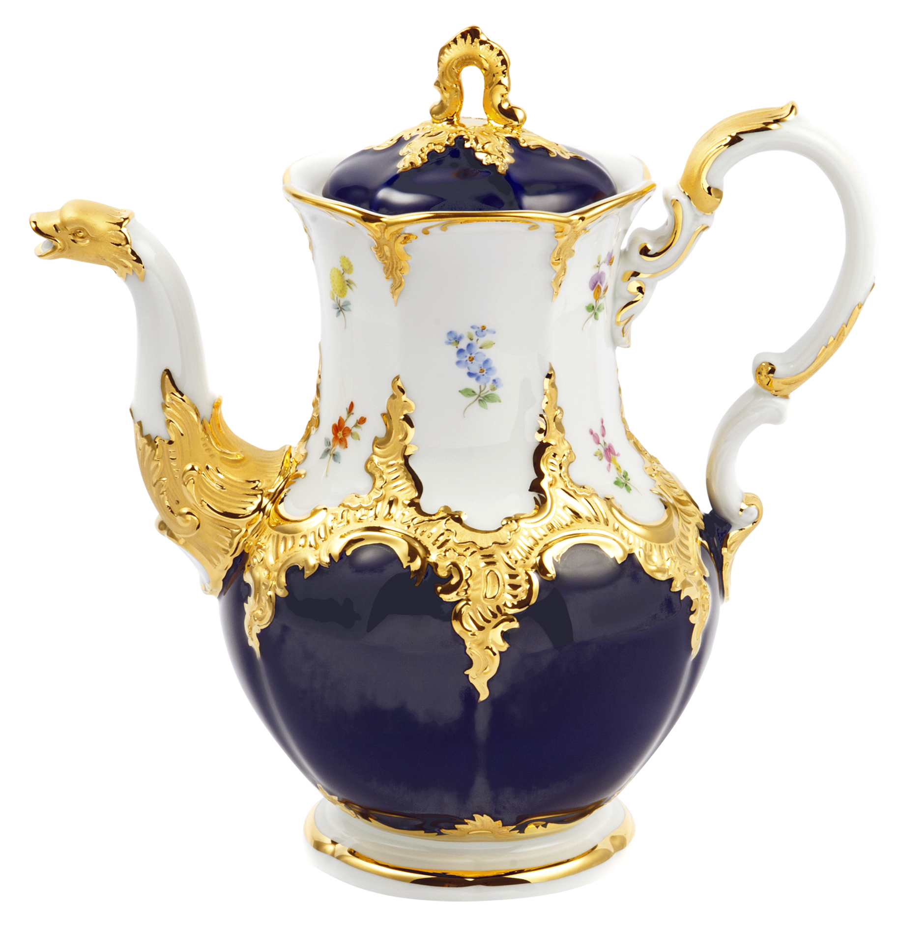 B-FORM 비폼 플라워 블루 모카팟