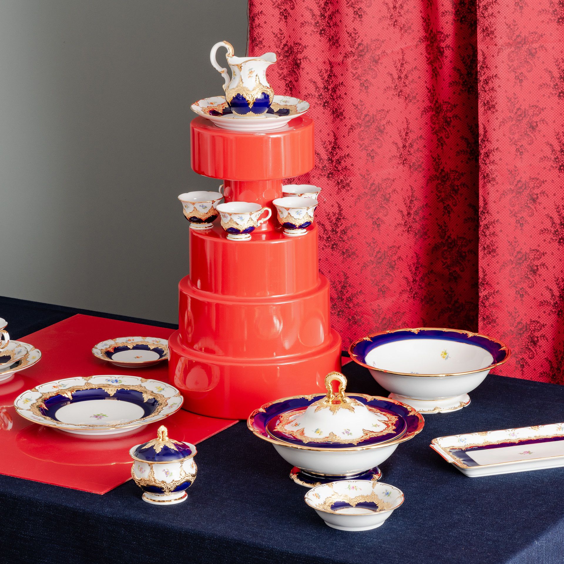 B-FORM 비폼 플라워 블루 슈가볼