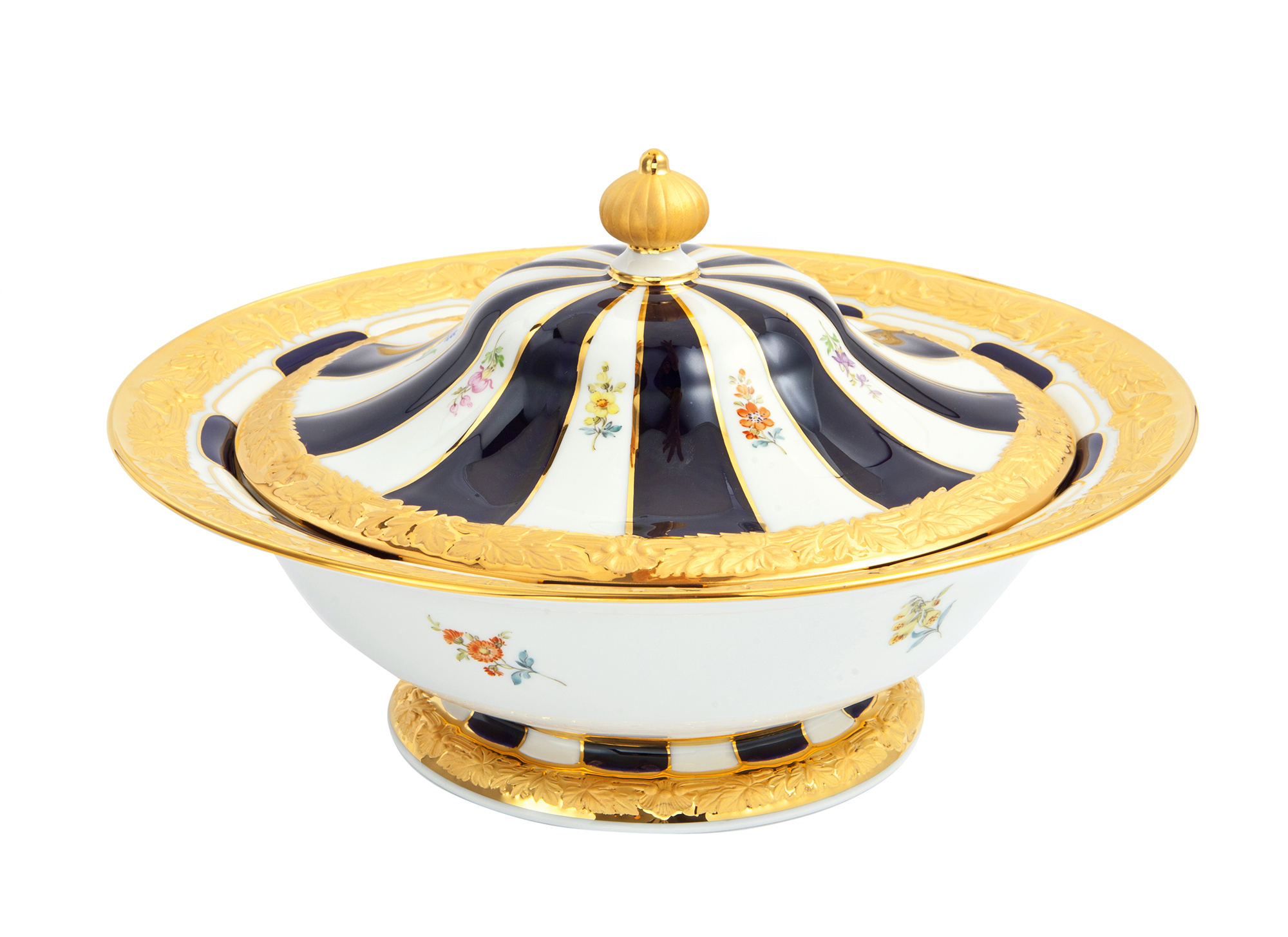 X-FORM 엑스폼 플라워 블루 리드 보울