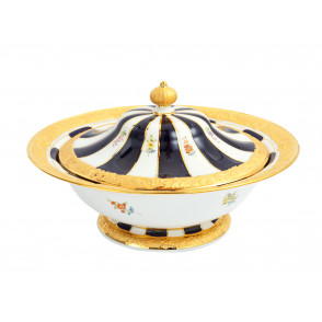 X-FORM 엑스폼 플라워 블루 리드 보울