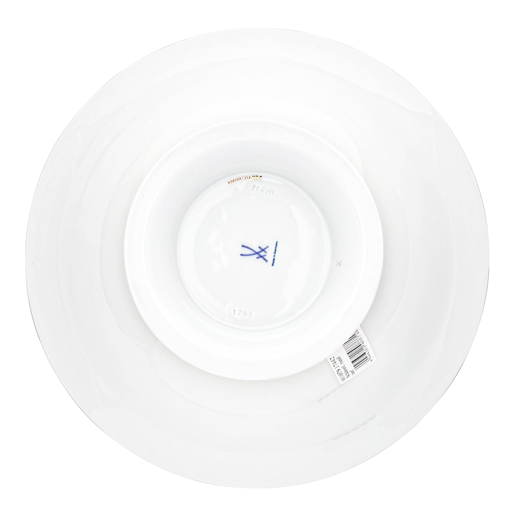 X-FORM 엑스폼 플라워 블루 라운드 보울