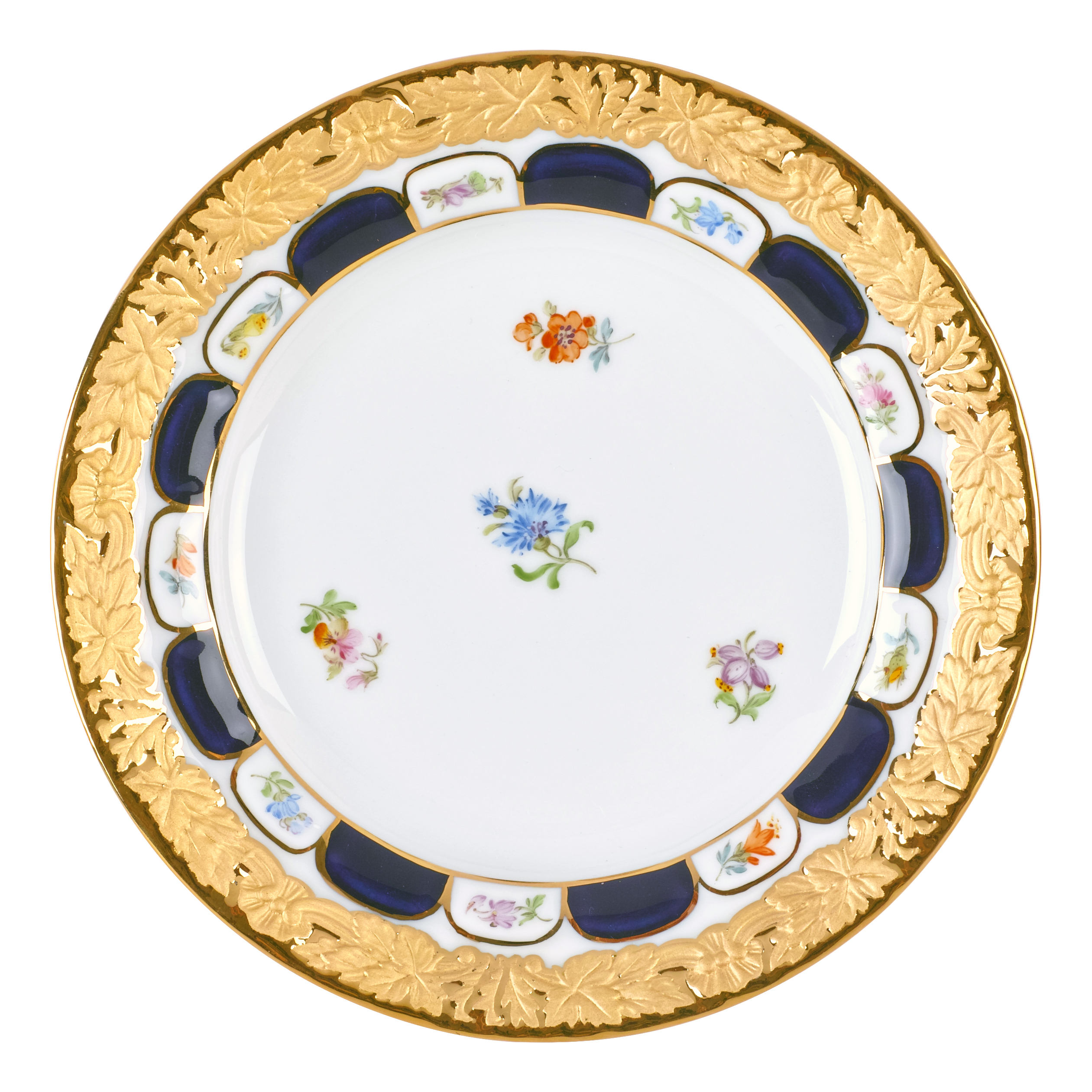 X-FORM 엑스폼 플라워 블루 플레이트 (S)