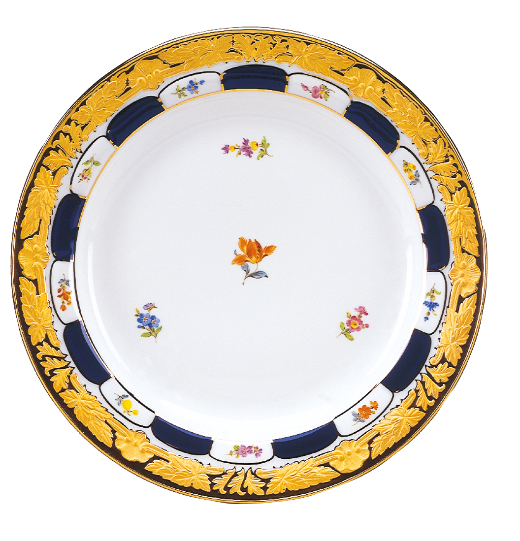 X-FORM 엑스폼 플라워 블루 플레이트 (M)