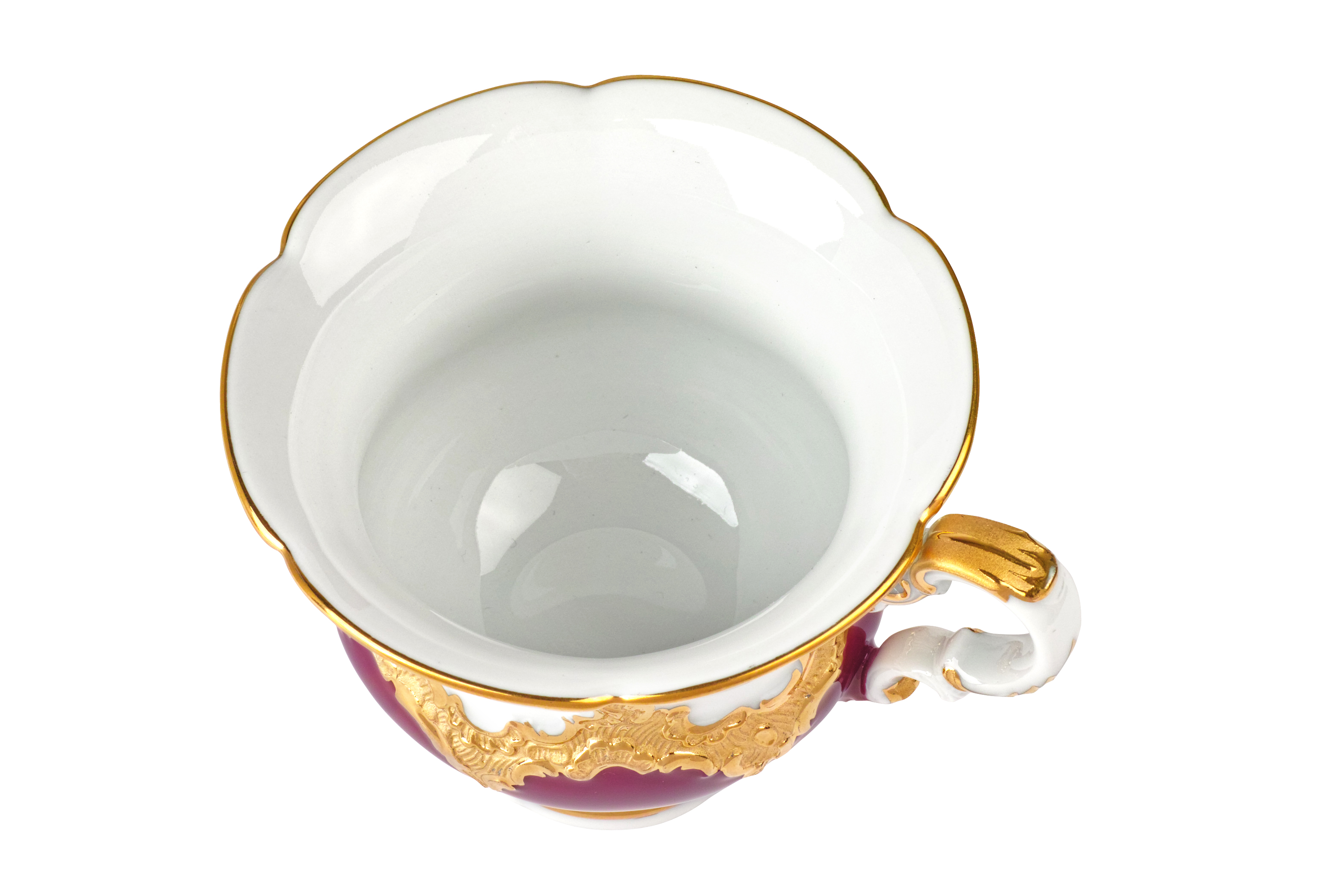 B-FORM 비폼 플라워 퍼플 커피 컵 앤 소서