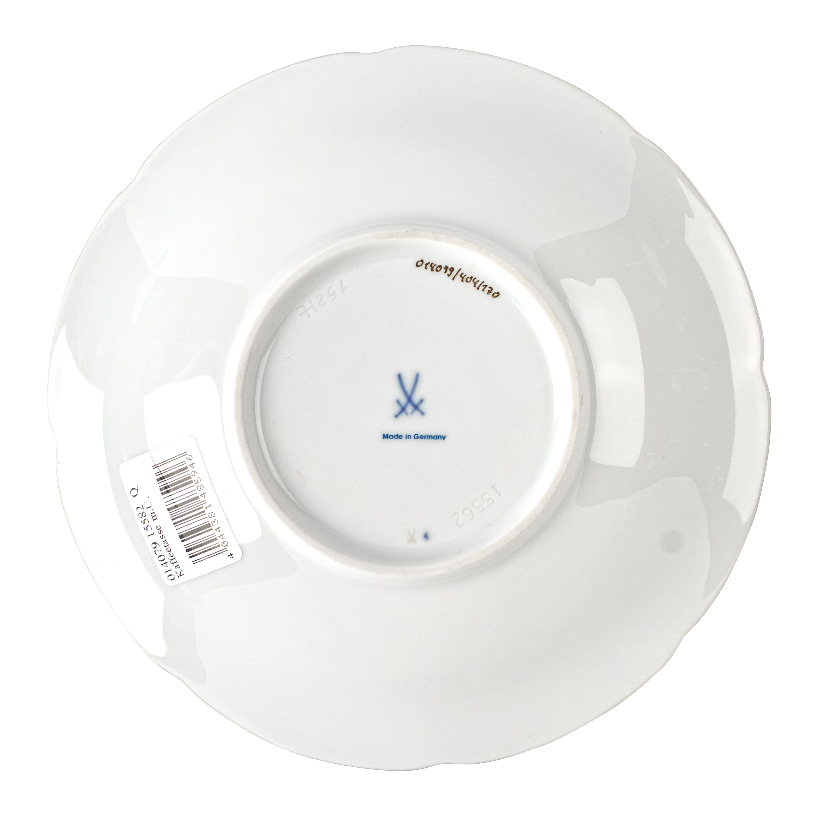 B-FORM 비폼 플라워 다크 그린 커피 컵 앤 소서