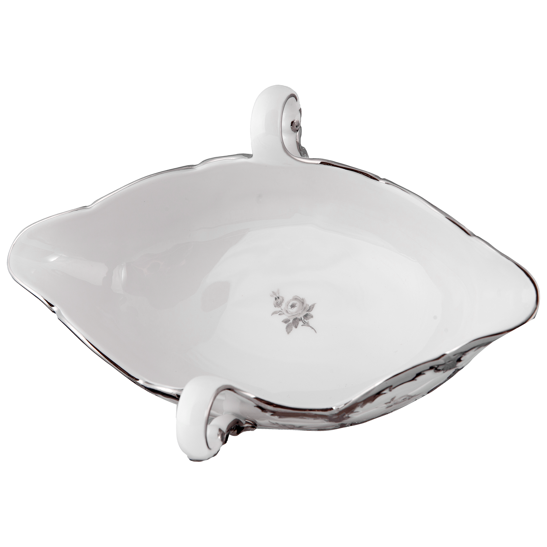 B-FORM 비폼 플라워 플래티넘 그레이비 보트