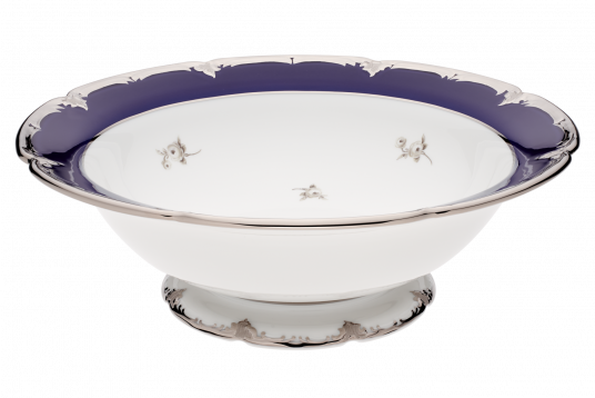 B-FORM 비폼 플라워 플래티넘 라운드 보울