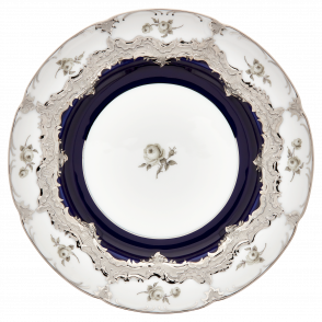 B-FORM 비폼 플라워 플래티넘 플레이트 (M)