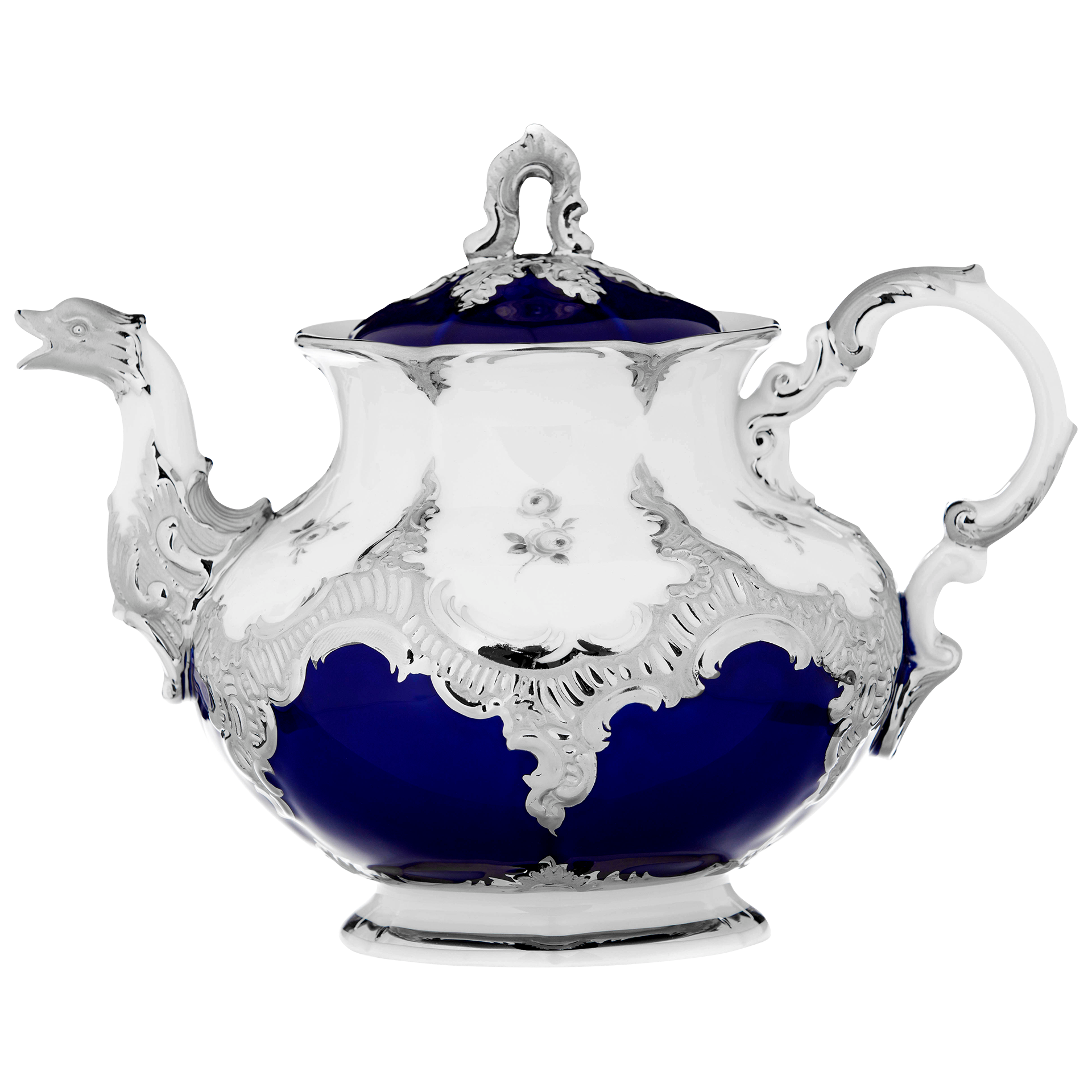 B-FORM 비폼 플라워 플래티넘 티팟