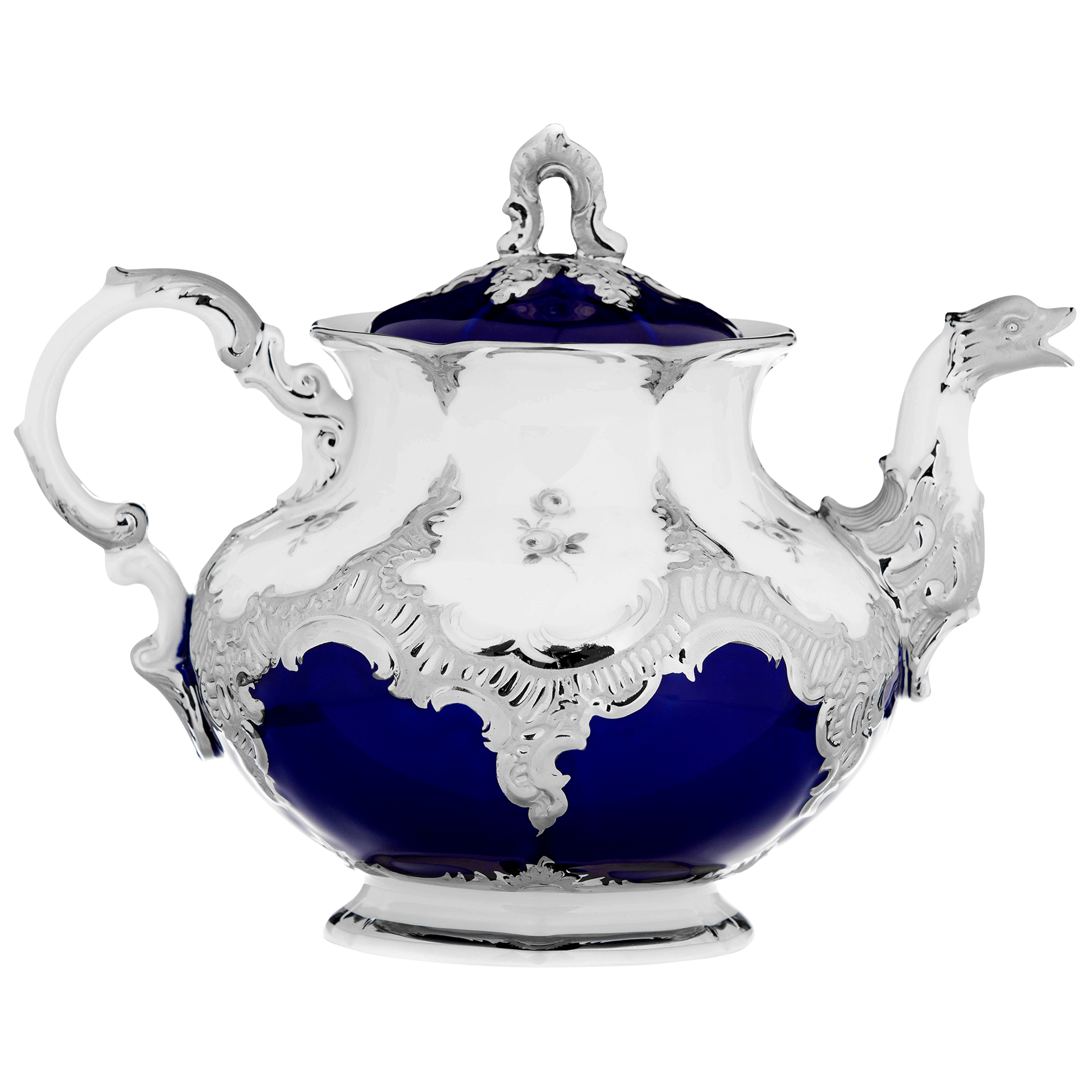 B-FORM 비폼 플라워 플래티넘 티팟