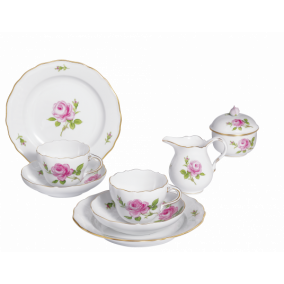 MEISSEN ROSE COFFEE SET