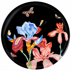 LIMITED MASTERWORKS 2021 WALL PLAQUE, IRIS WITH BUTTERFLIES