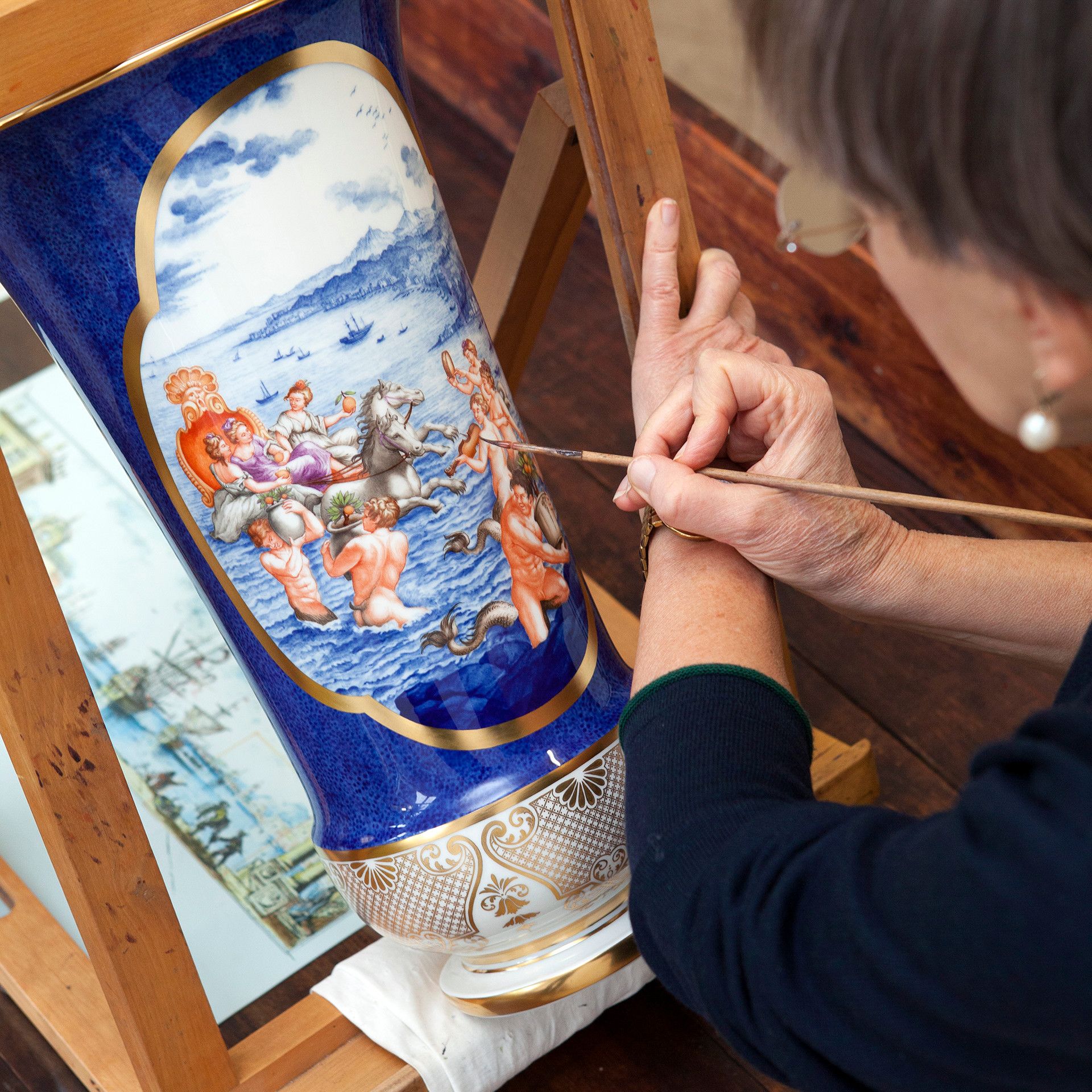 LIMITED MASTERWORKS 2021 VASE, GARDENS OF PARADISE