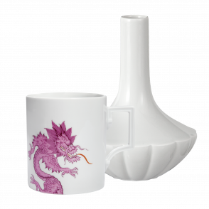 홈 오피스 세트 밍드래곤 머그(퍼플) 앤 랜드스케이프 화병