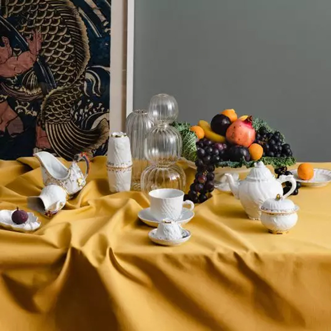 스완 서비스 에스프레소 컵앤소서