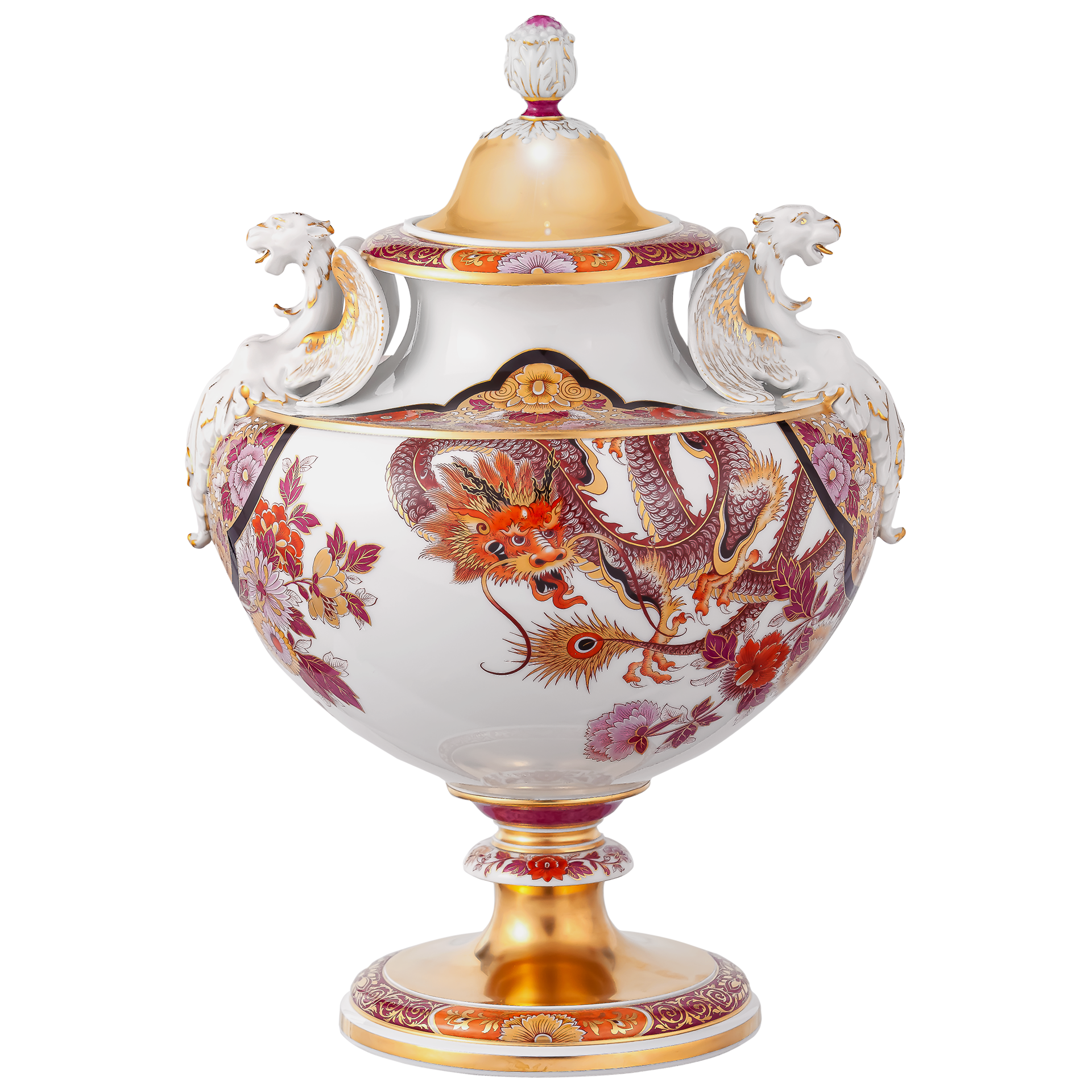 LIMITED MASTERWORKS 2021 VASE, DRAGON AND PHOENIX