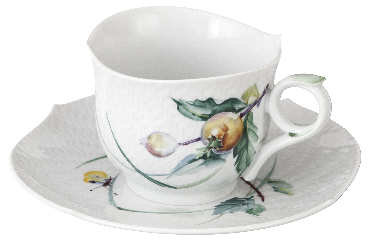 브렉퍼스트 컵 앤 소서