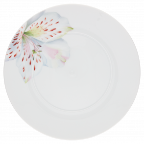 MEISSEN® COSMOPOLITAN GIANT BLOOM DINNER PLATE, TIGERLILY
