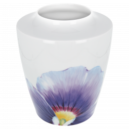 MEISSEN® COSMOPOLITAN GIANT BLOOM VASE, PANSY