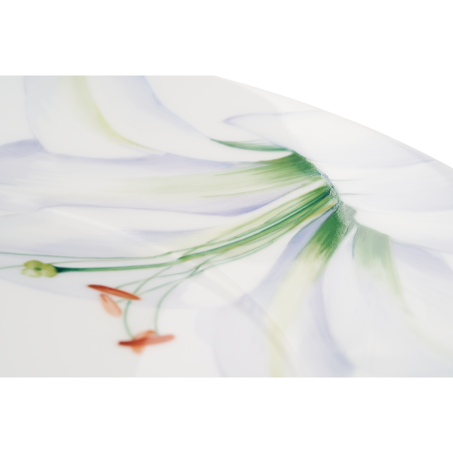 MEISSEN® COSMOPOLITAN GIANT BLOOM STARTER- AND DESSERT PLATE, LILY