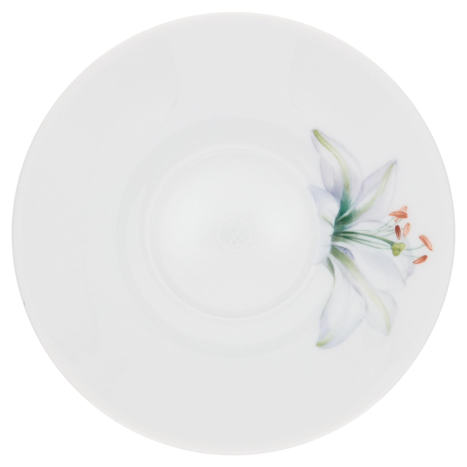 MEISSEN® COSMOPOLITAN GIANT BLOOM ESPRESSO CUP & SAUCER, LILY