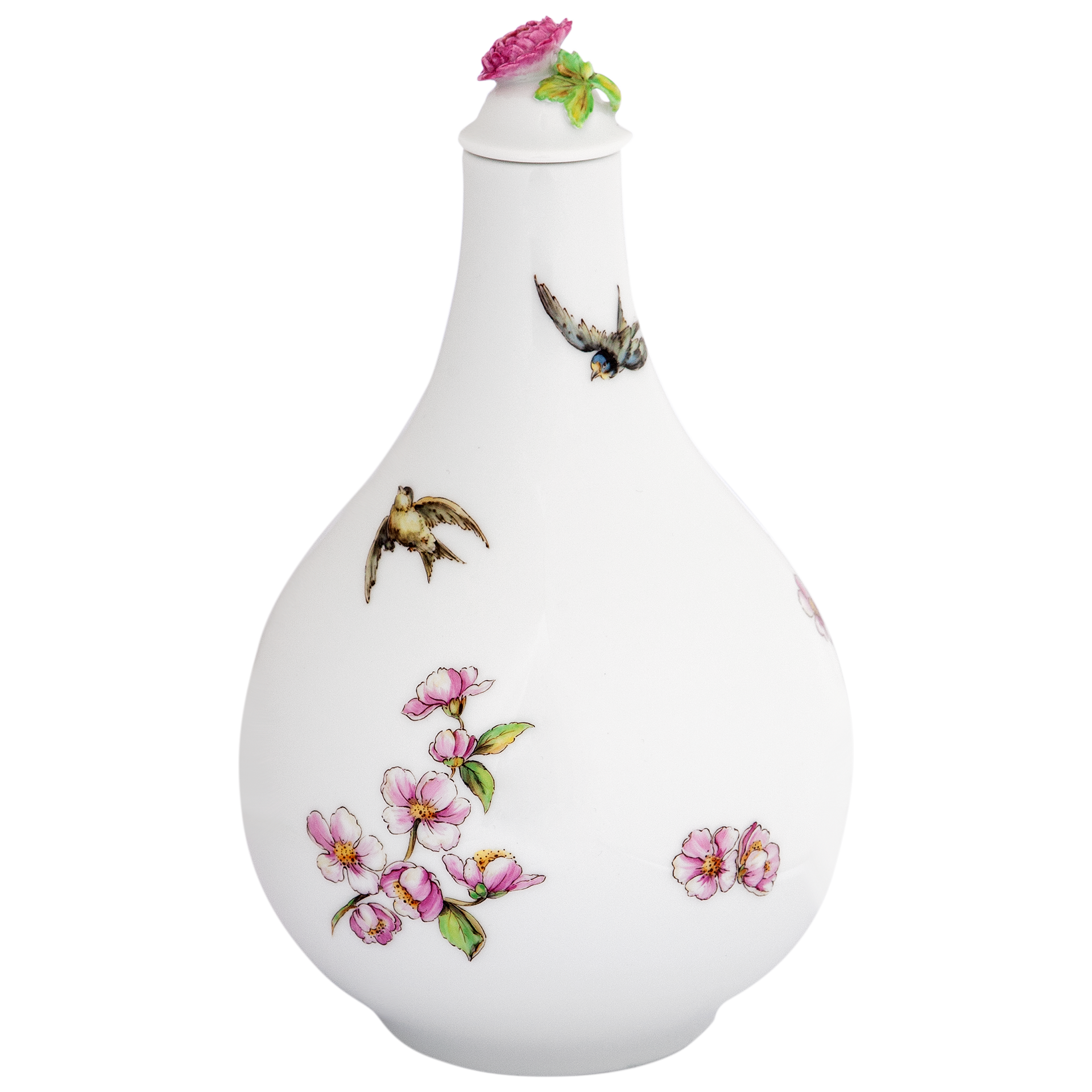 LIMITED EDITION 2021 SMALL BOTTLE, FLOWERS OF APRICOT AND SWALLOWS