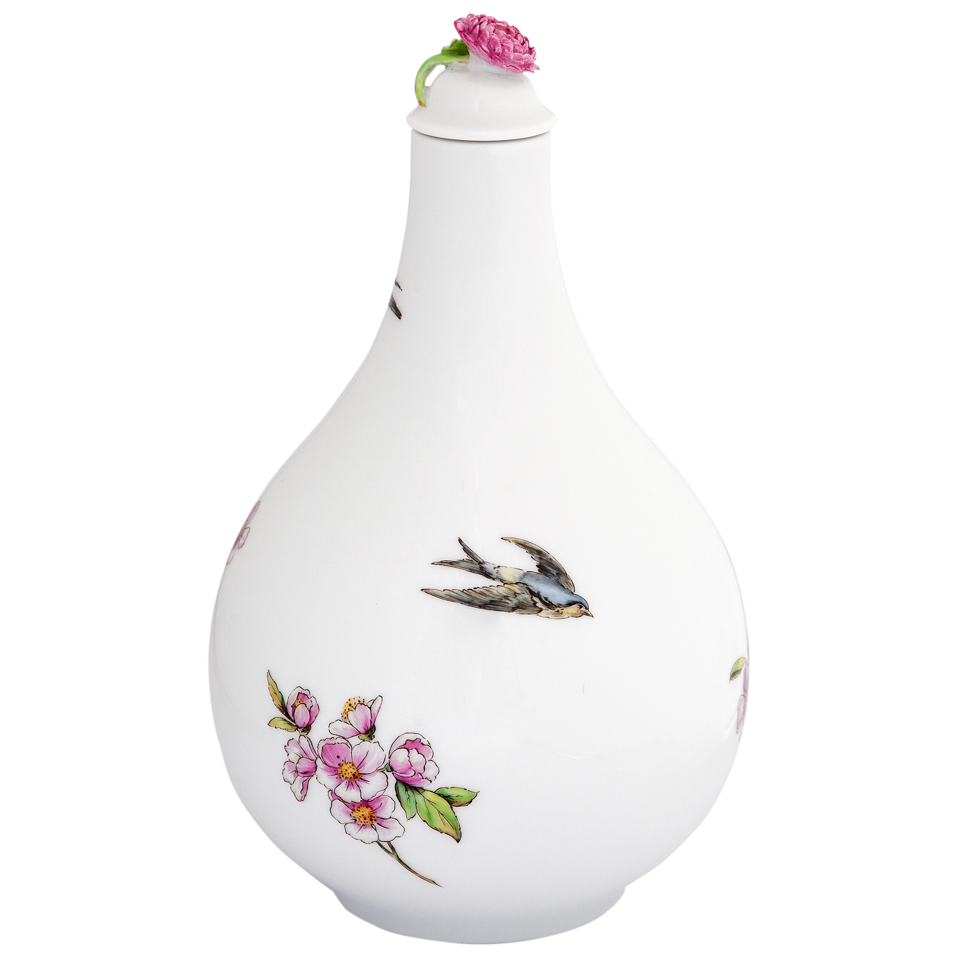 LIMITED EDITION 2021 SMALL BOTTLE, FLOWERS OF APRICOT AND SWALLOWS