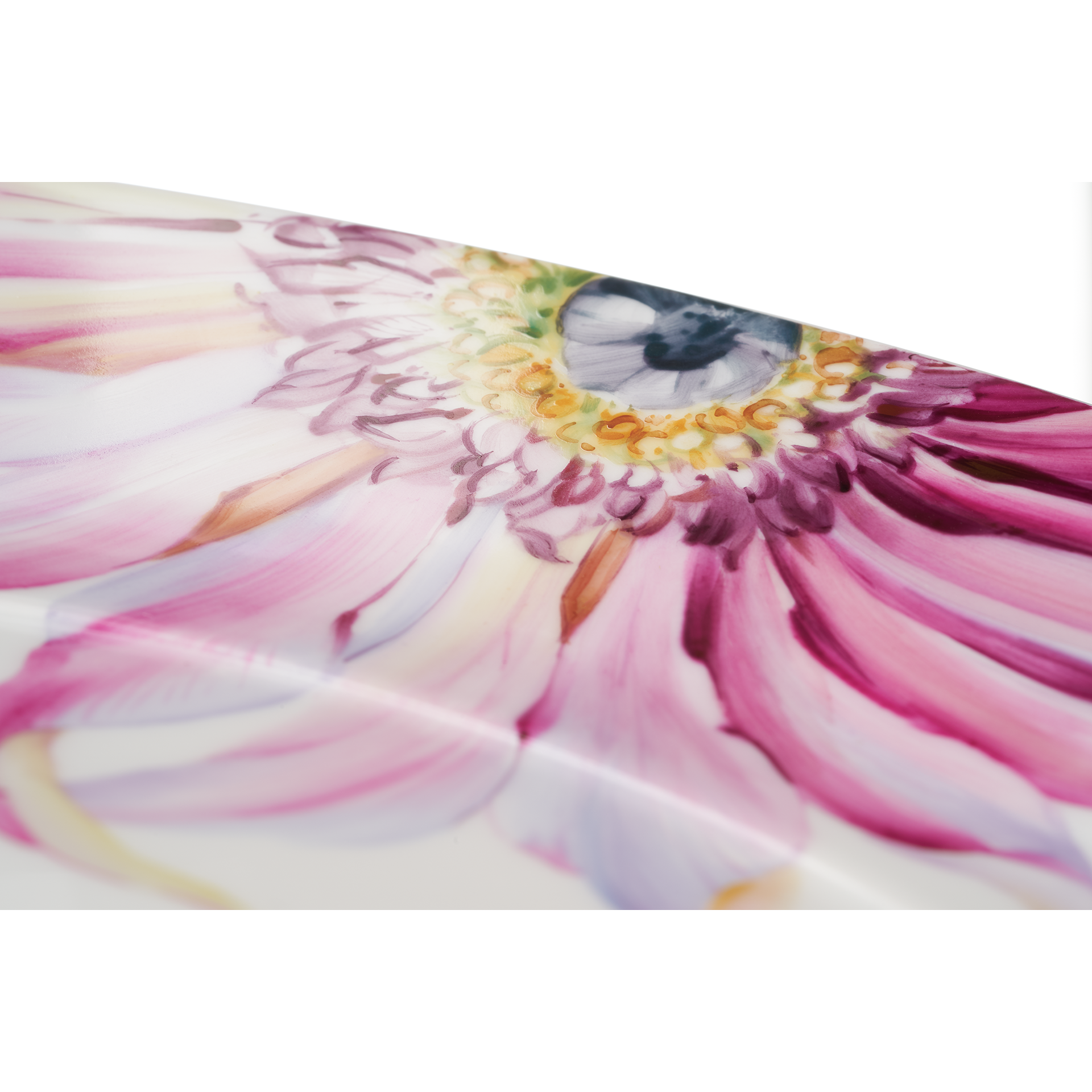 MEISSEN® COSMOPOLITAN GIANT BLOOM DINNER PLATE, GERBERA