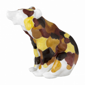 MEISSEN ATELIER BEAR INDIAN SUMMER LOOK