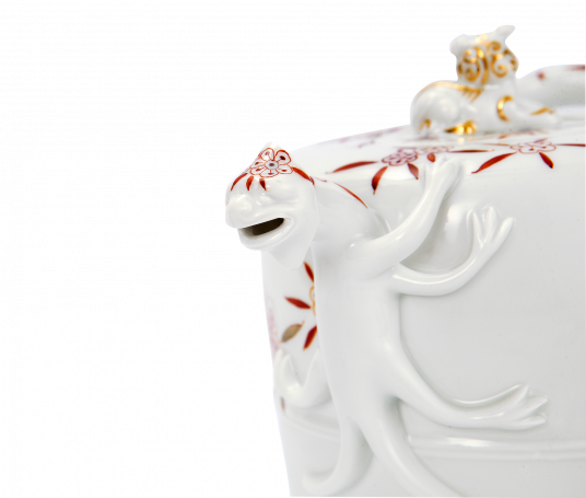 LIMITED EDITION 2018 LIZARD POT ORIENTAL FLORAL SPLENDOUR