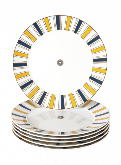 리치 서비스 플레이트 6p 세트