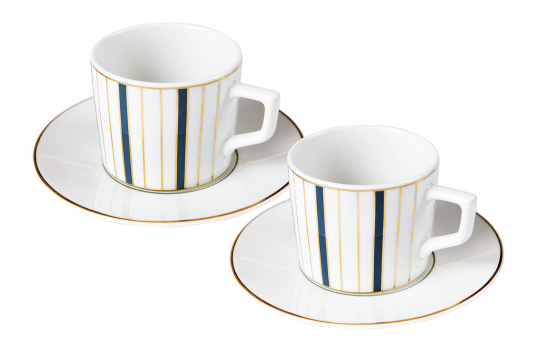 라이트 에스프레소 컵 앤 소서 2인조 세트