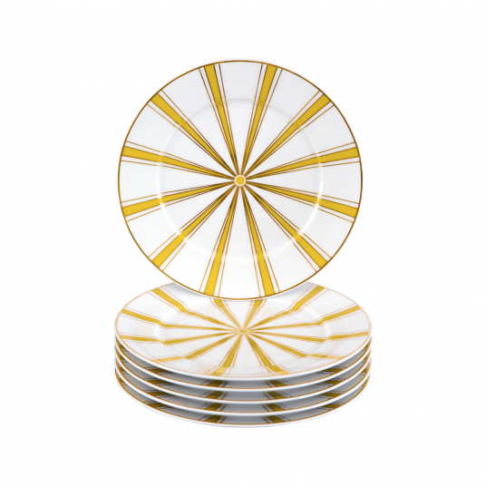 옐로 플레이트 (M) 6p 세트