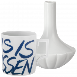 HOME OFFICE SET MUG THIS IS MEISSEN AND VASE LANDSCAPE