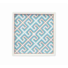 MEISSEN® COSMOPOLITAN ROYAL PALACE TURQUOISE PLATTER SQUARE