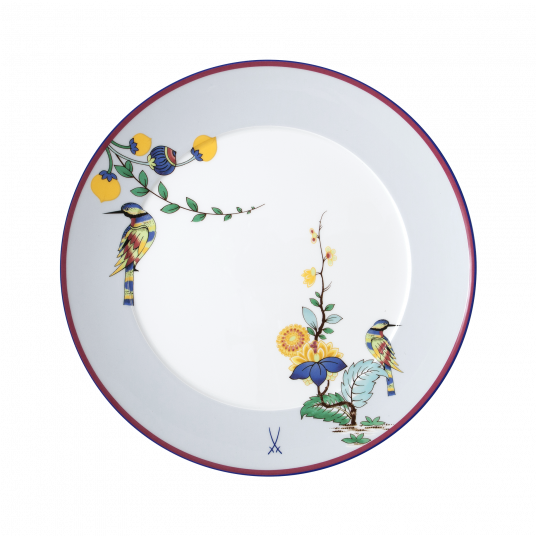 MEISSEN COLLAGE MYSTIC GARDEN DINNER PLATE