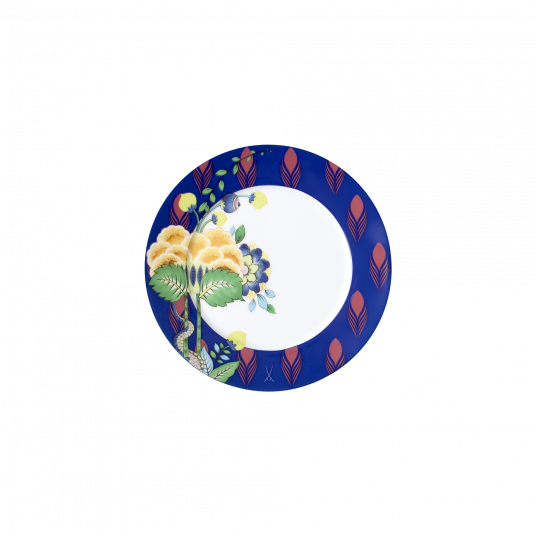 MEISSEN COLLAGE MYSTIC GARDEN BREAD- & BUTTER PLATE