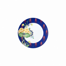 MEISSEN COLLAGE MYSTIC GARDEN BREAD- & BUTTER PLATE